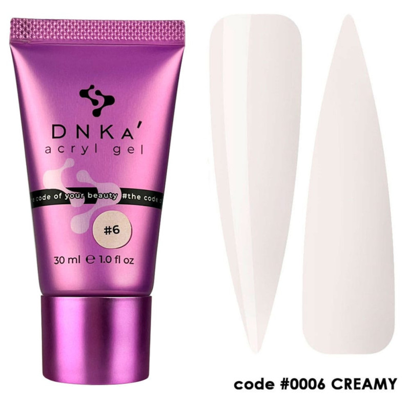 Акригель DNKa No. 0006 Creamy - 30 мл (tube)