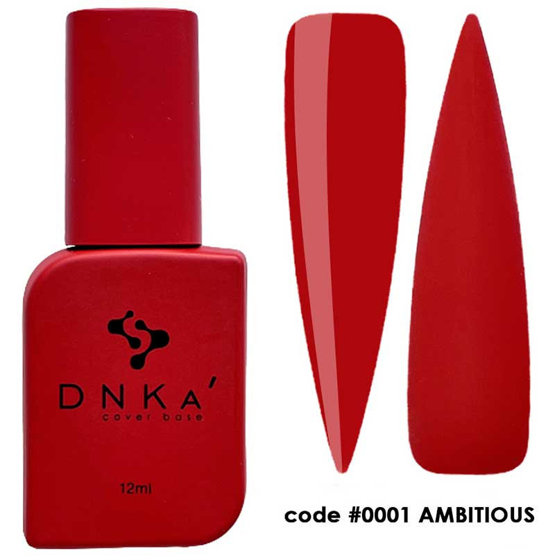 Камуфлирующая база для ногтей No. 0001 Ambitious DNKa - 12 ml