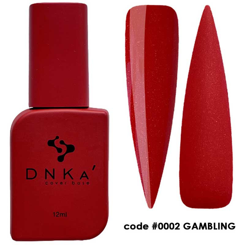 Камуфлирующая база для ногтей No. 0002 Gambling DNKa - 12 ml