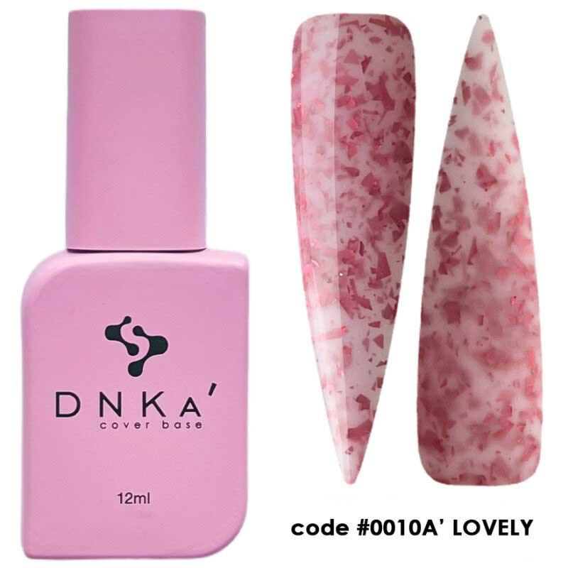 Камуфлирующая база для ногтей No. 0010A Lovely DNKa - 12 ml
