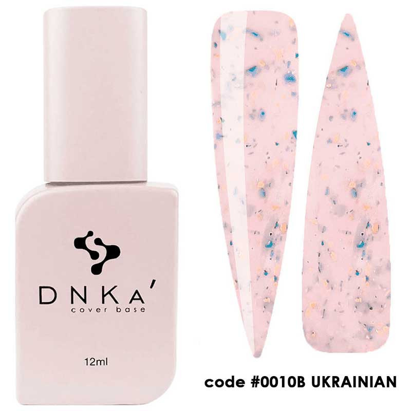 Камуфлирующая база для ногтей No. 0010B Ukrainian DNKa - 12 ml