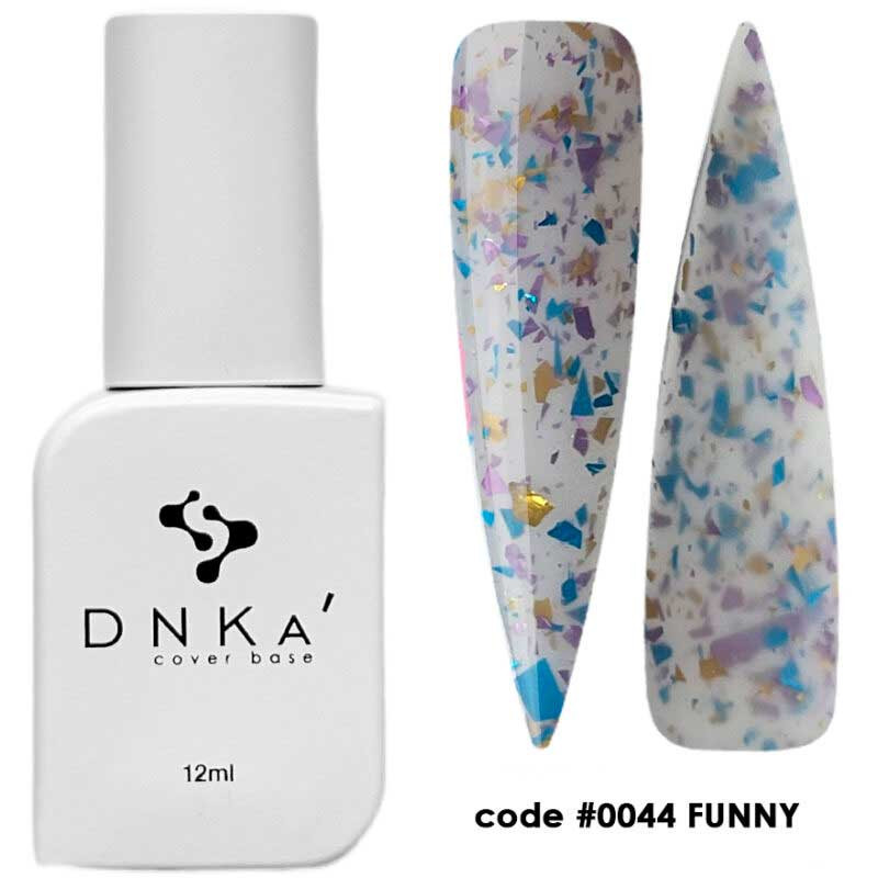 Камуфлирующая база для ногтей No. 0044 Funny DNKa