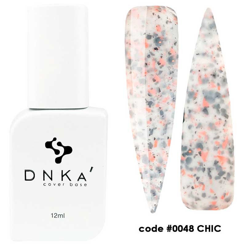 Камуфлирующая база для ногтей No. 0048 Chic DNKa