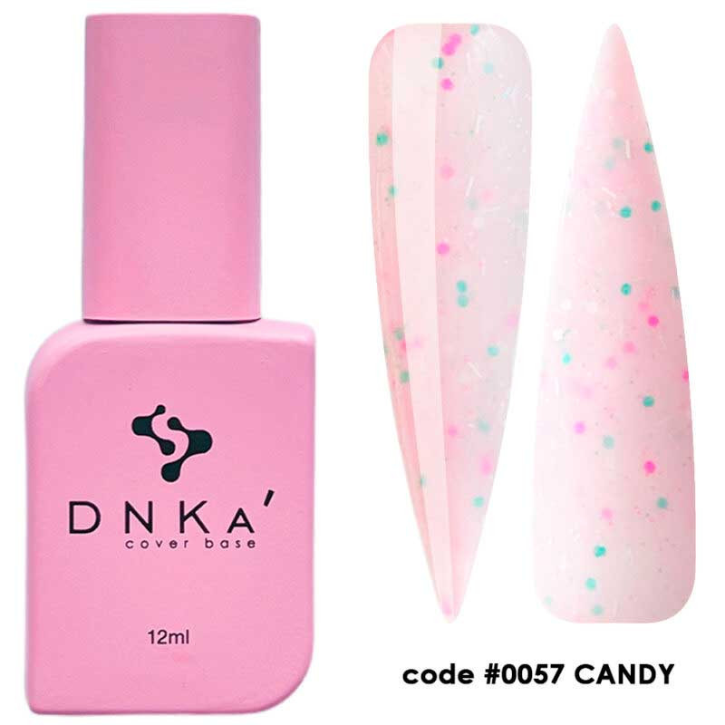 Камуфлирующая база для ногтей No. 0057 Candy DNKa