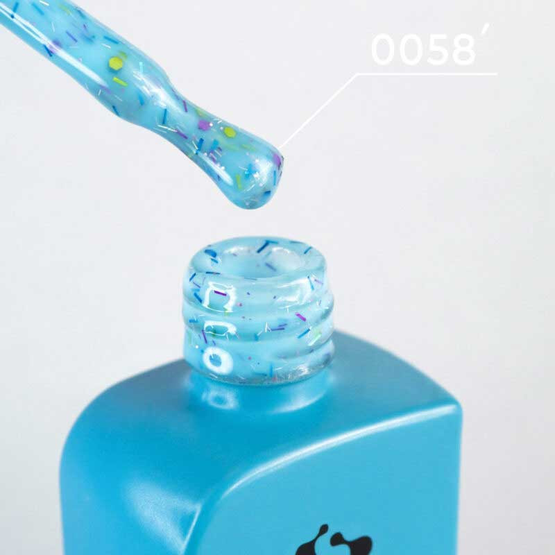Камуфлирующая база для ногтей No. 0058 Chilly DNKa