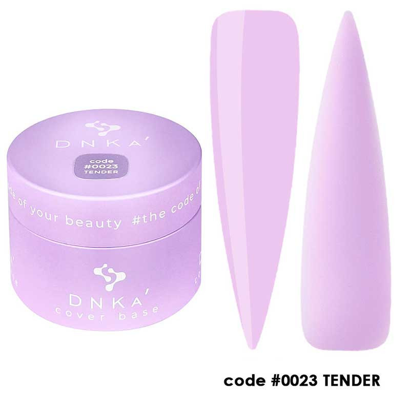 Камуфлирующая база для ногтей No. 0023 Tender DNKa