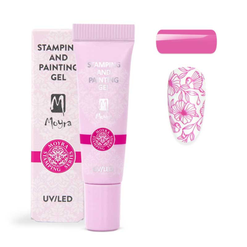 Moyra Gel Stamping Color, Pink 03 - 7 ml