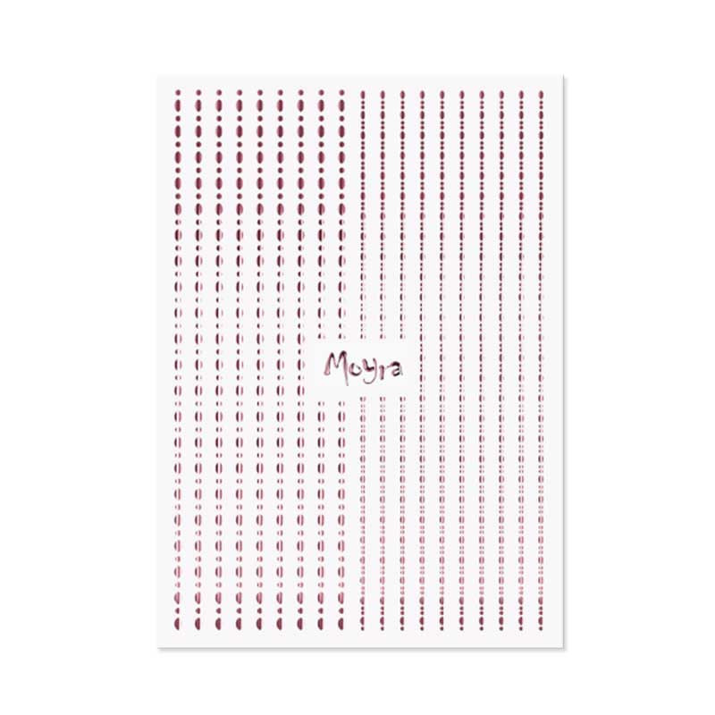 Moyra Nail Sticker, Rose Gold - 03