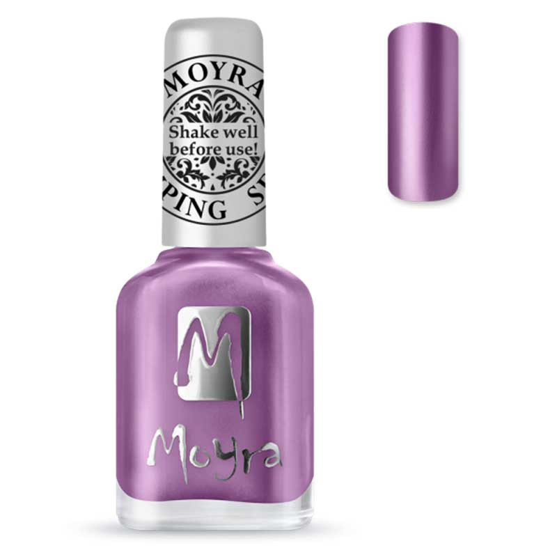 Лак для стемпинга Moyra, SP28 - Chrome Purple