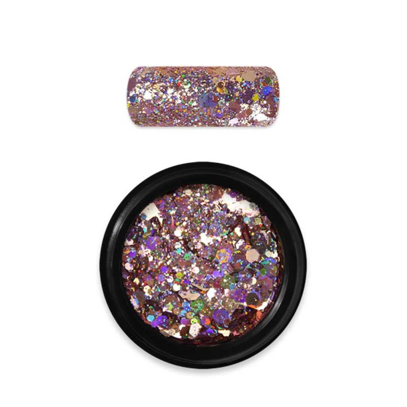 Moyra holo glitter mix No. 06 Rose gold