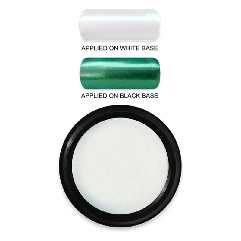Peilipuuteri Moyra shell effect Green - 1g