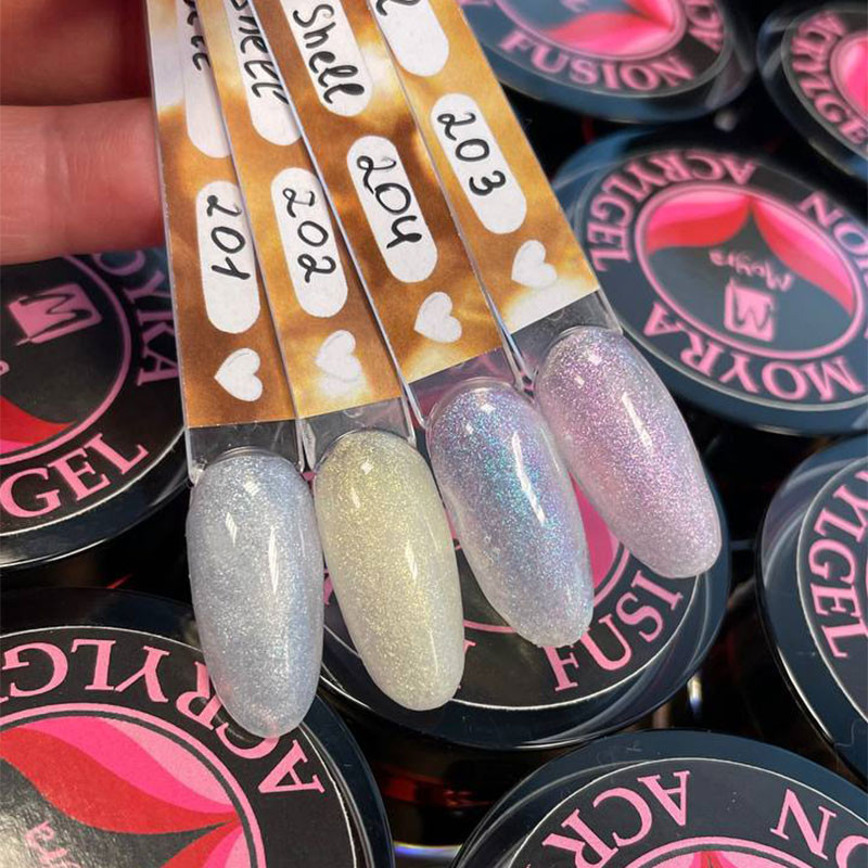 Acrygel Moyra Fusion väri nro 203 Pink Shell - 15 g