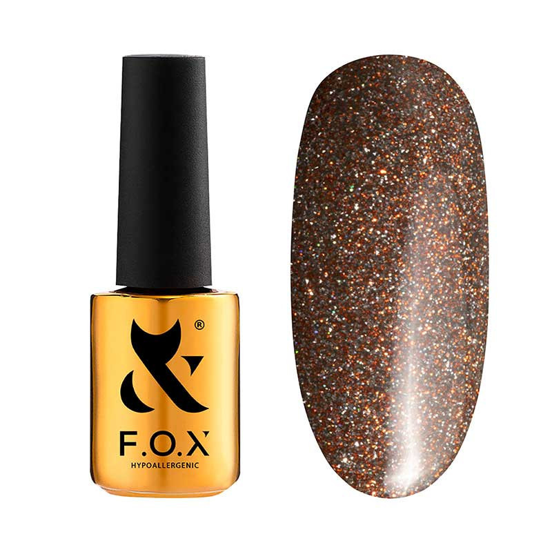 Цветной гель-лак Sparkle F.O.X 001 - 7 мл