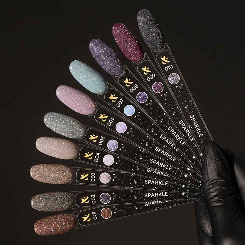 Color Gel polish Sparkle F.O.X 001 - 7 ml