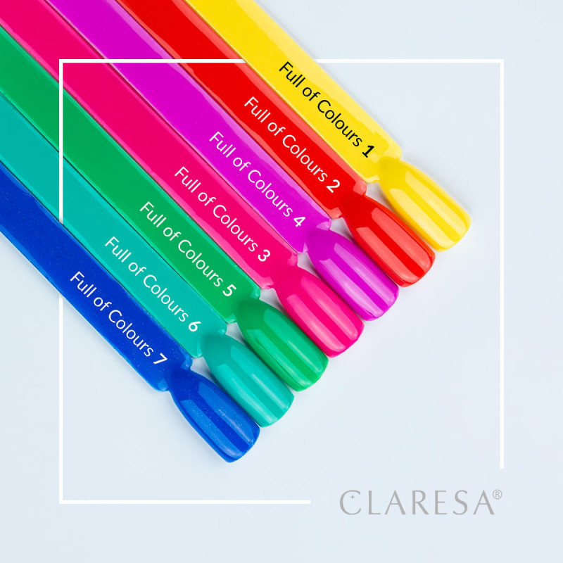 Цветной гель-лак Claresa Full Of Colors № 4, 5 ml