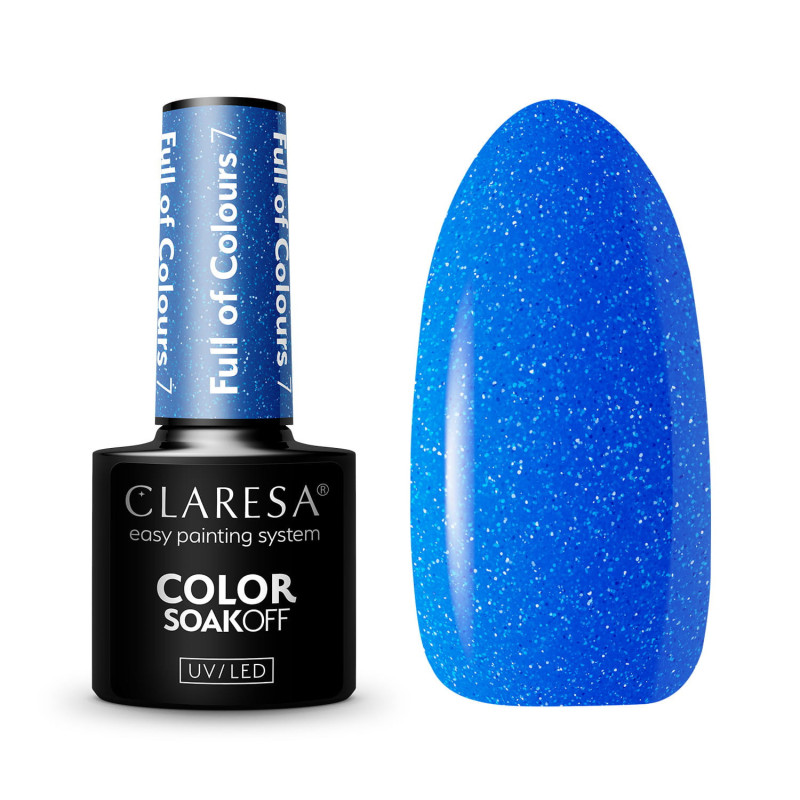Geelilakka – Claresa  Full Of Colors № 7 – 5 ml