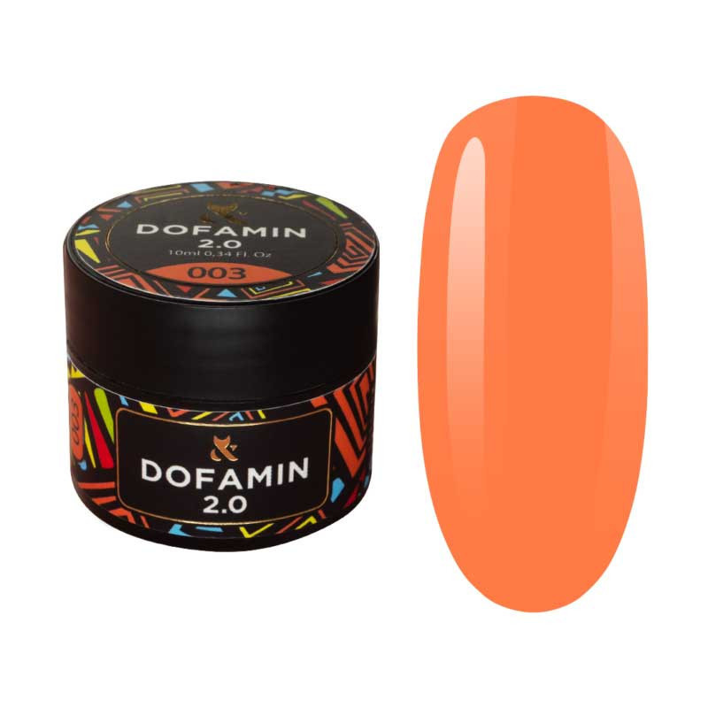 Värillinen alusgeeli - Dofamin F.O.X, 003 - 10 ml