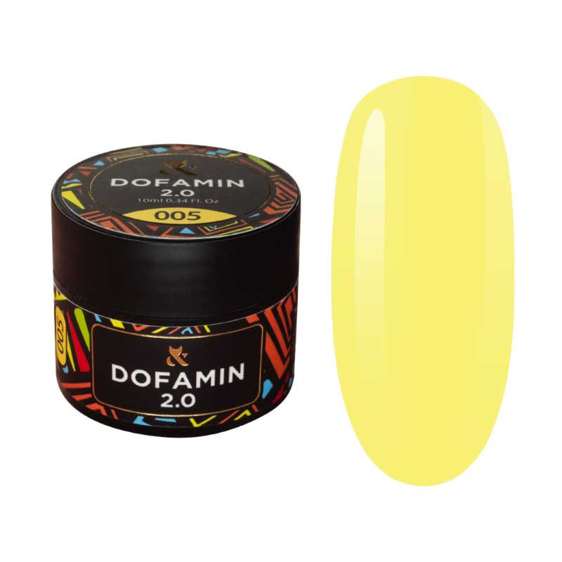 Värillinen alusgeeli - Dofamin F.O.X, 005 - 10 ml