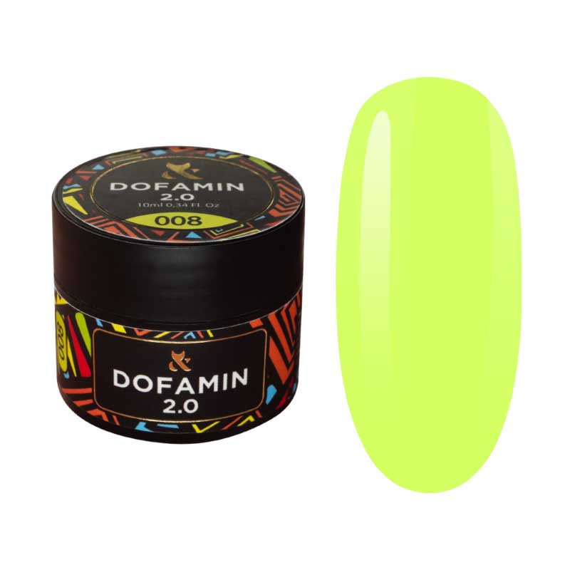 Color base coat Dofamin F.O.X, 008 - 10 ml