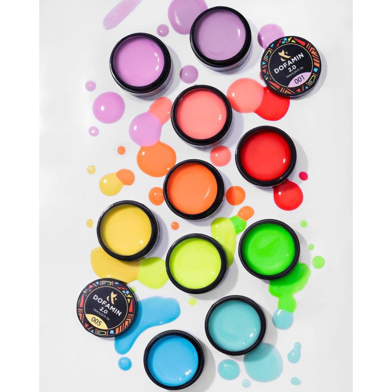 Color base coat Dofamin F.O.X, 009 - 10 ml
