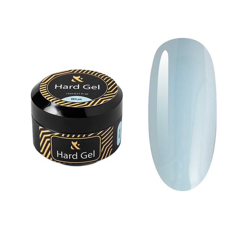 Гель для наращивания и укрепления ногтей - Hard gel F.O.X - Blue - 15 мл