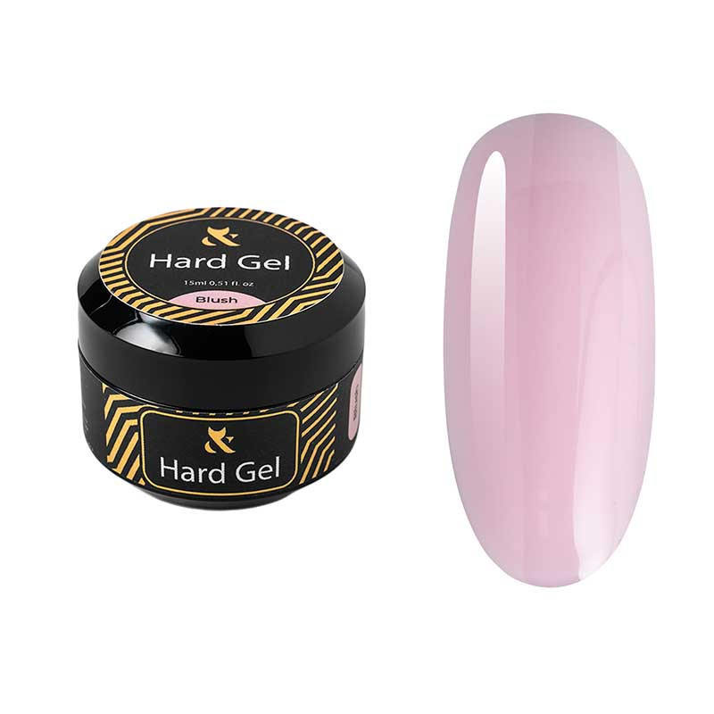 Rakennus- ja vahvistusgeeli - Hard gel F.O.X - Blush - 15 ml