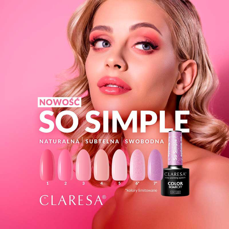 Geelilakka – Claresa So Simple № 3 – 5 ml