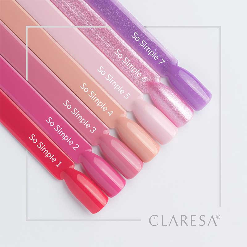 Цветной гель-лак  Claresa So Simple № 5, 5 ml