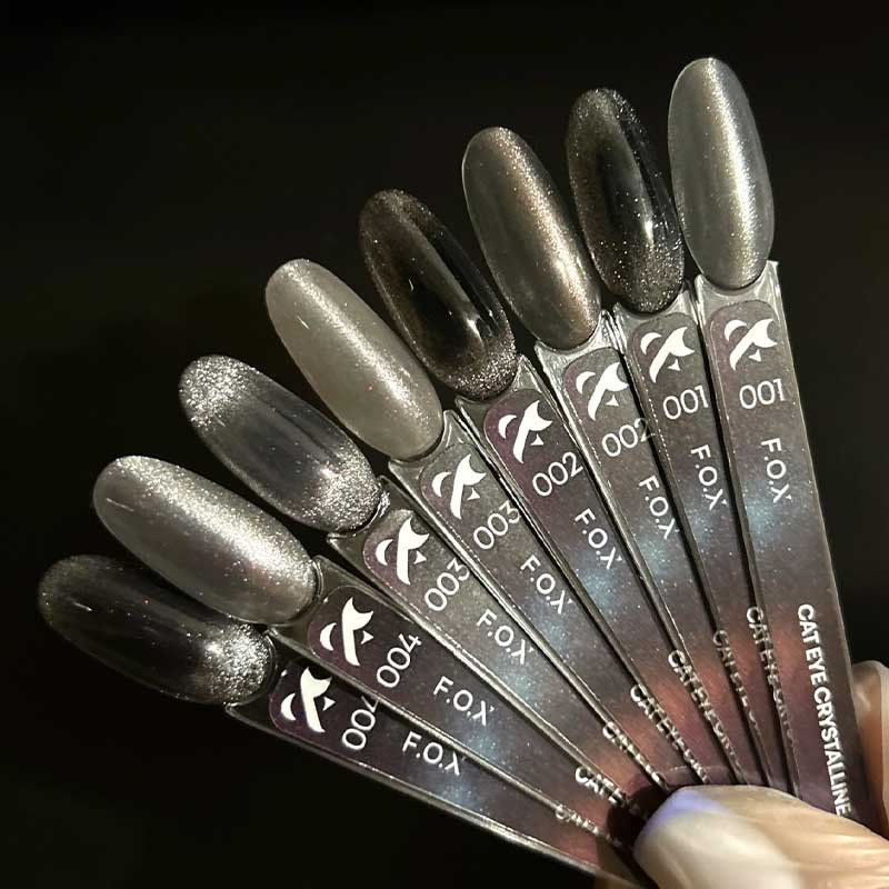 Color gel polish - Cat Eye Crystalline F.O.X 003 - 7 ml