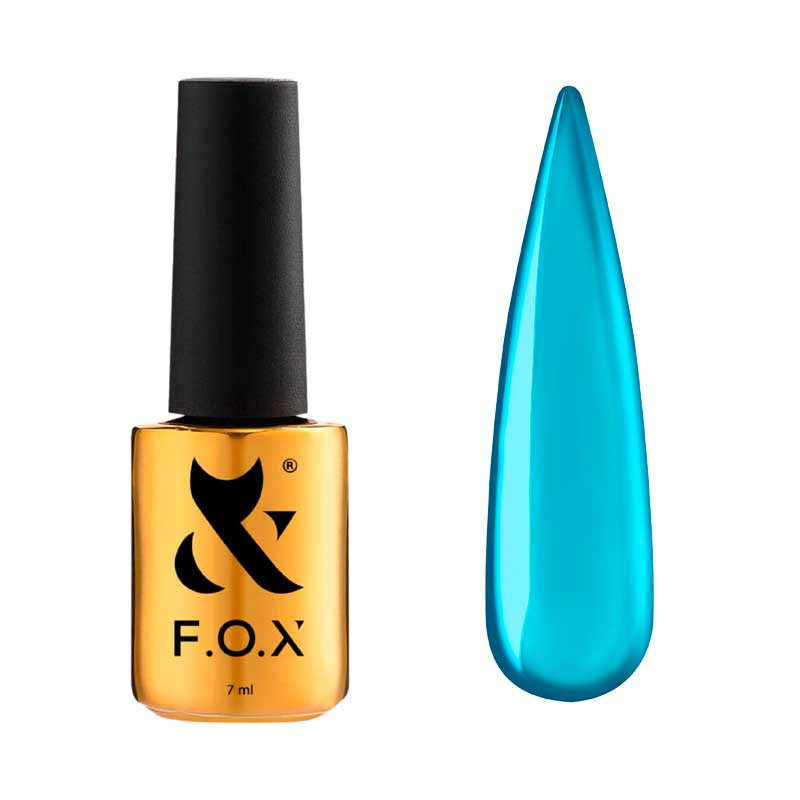 Lasi-efekti päällysgeeli - Rainbow Top F.O.X 004 - 7 ml