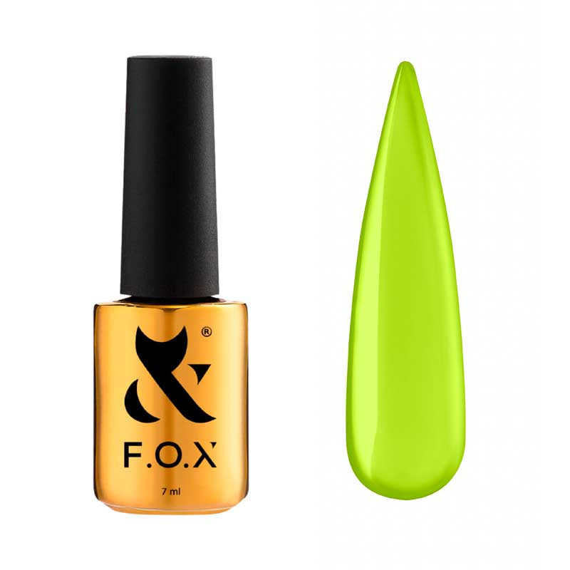 Lasi-efekti päällysgeeli - Rainbow Top F.O.X 005 - 7 ml