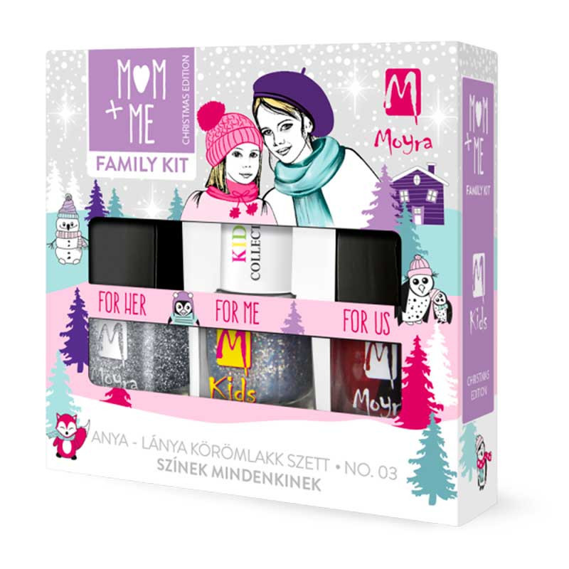 Lasten kynsilakkasetti – Moyra Kids Mom+Me Collection 03