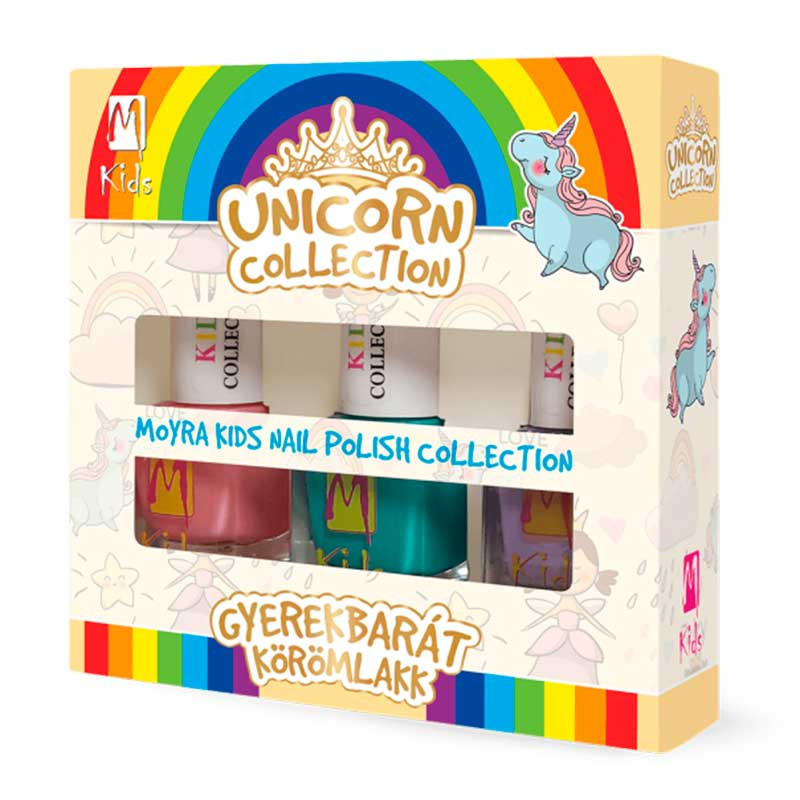 Детский набор лаков для ногтей Moyra Kids Unicorn Collection