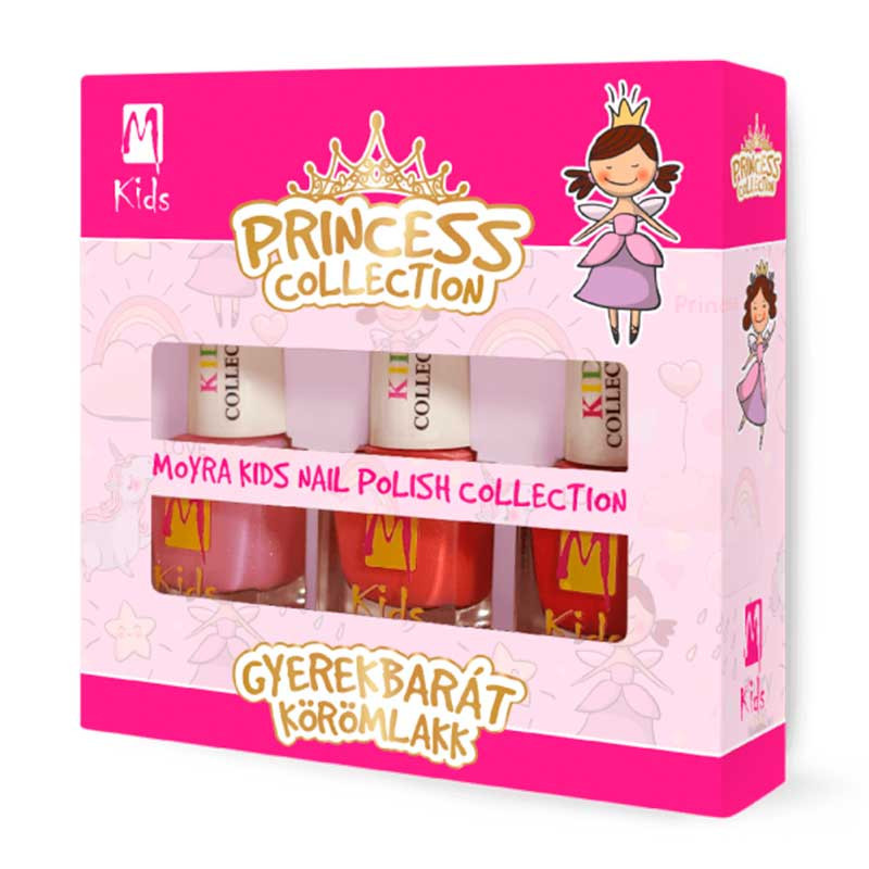 Детский набор лаков для ногтей Moyra Kids Princess Collection