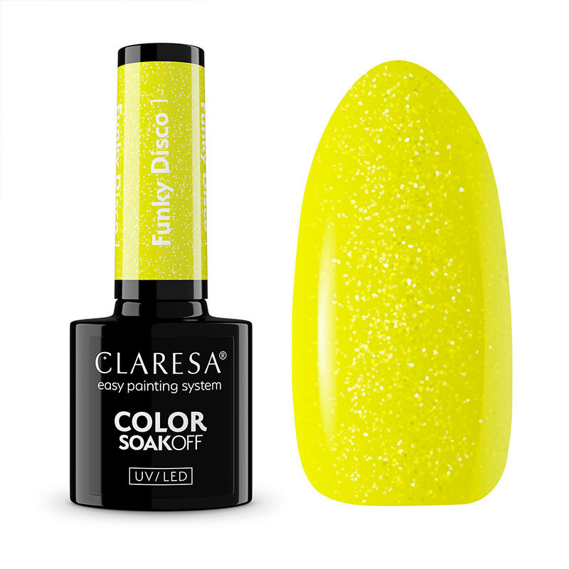 Gel polish – Claresa Funky Disco 1 – 5 ml