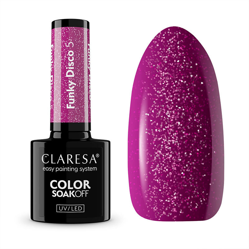 Цветной гель-лак Claresa Funky Disco 5 - 5 ml