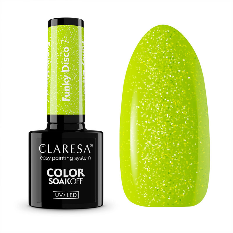 Gel polish – Claresa Funky Disco 7 – 5 ml
