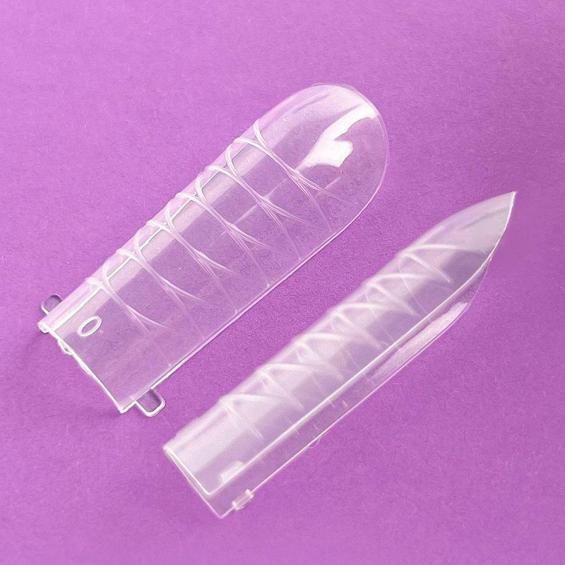 Dual Forms (upper nail forms) – DNKa Top Nail Forms Square – 120 pcs