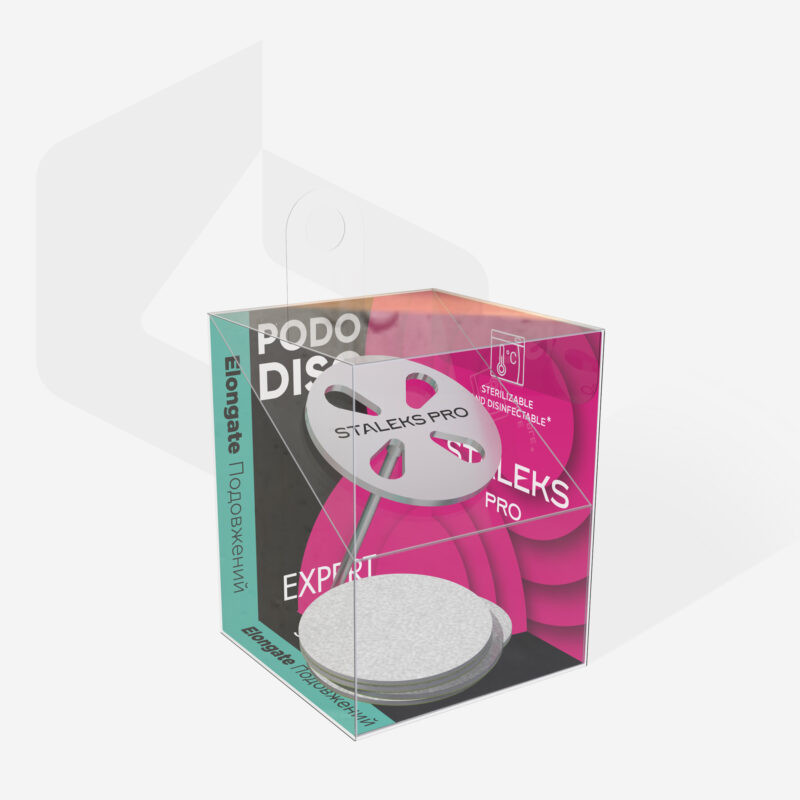 Pedikyyrilevy­alusta vaihdettavilla viiloilla 180 grit, 25 mm (5 kpl) – STALEKS PRO EXPERT PODODISC L