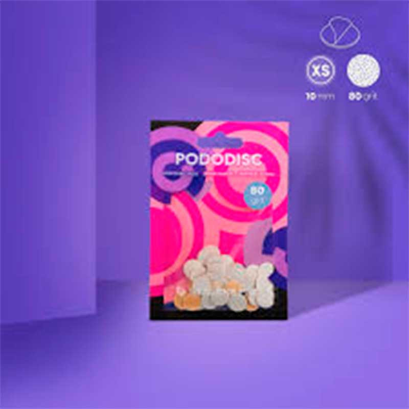 Сменные файлы белые для педикюрного диска – STALEKS PRO EXPERT PODODISC XS (50 шт)