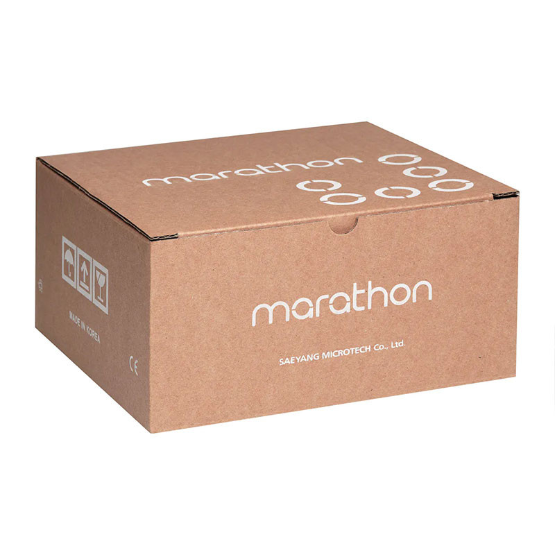 Фрезер для маникюра Marathon 3 Champion Saeyang белый + H37LSP