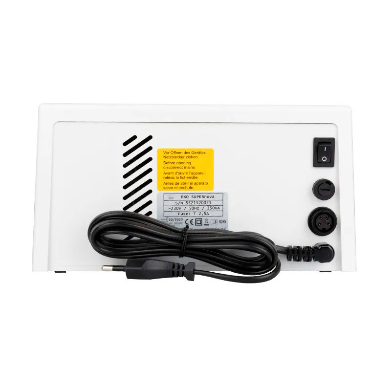 Nail drill machine with built-in dust absorber – EXO Supernova