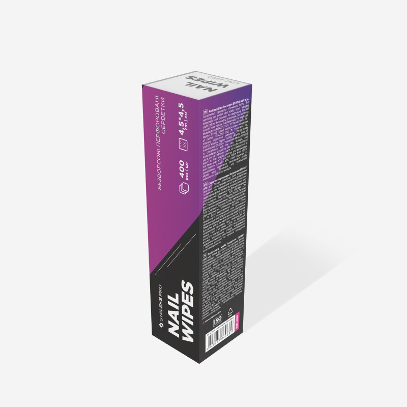 Lint-free manicure wipes perforated – STALEKS PRO EXPERT, 400 pcs