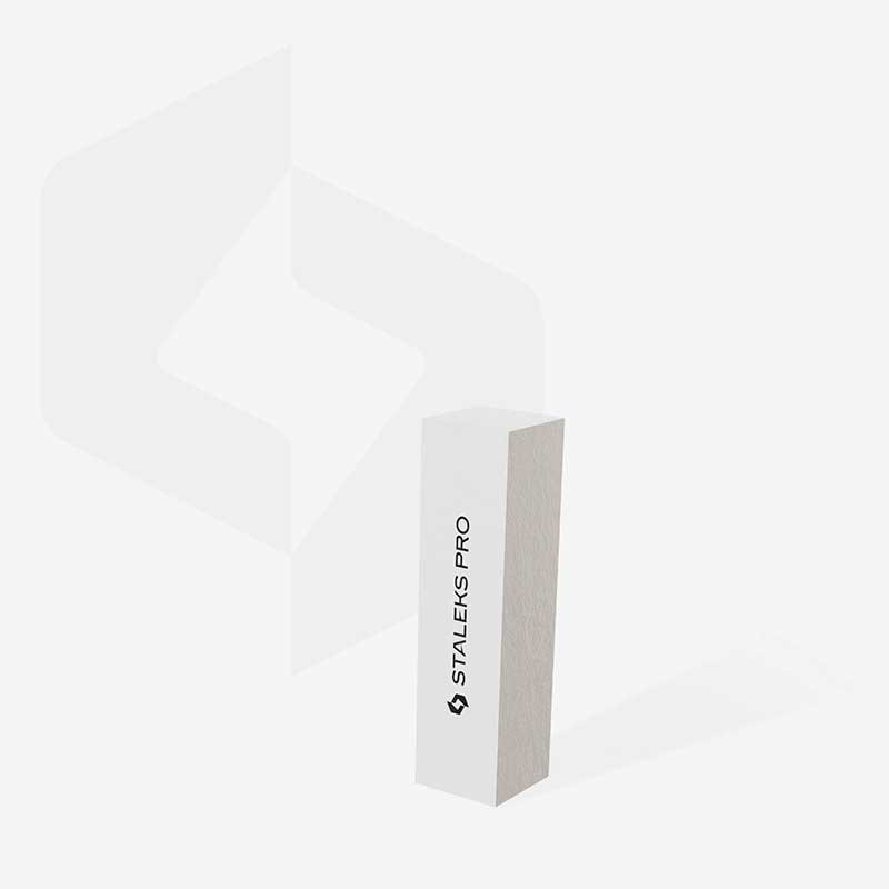 Manicure buffers – Staleks PRO EXPERT 51, 150 grit, rectangular (10 pcs, disposable)