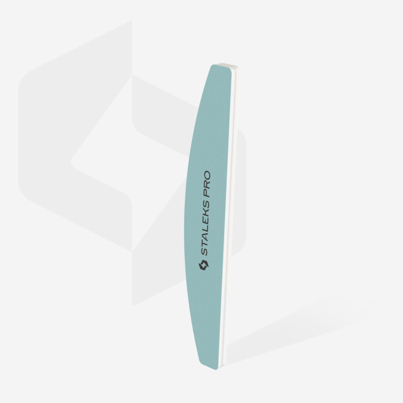 Manikyyrin kiillotusbufferi – Staleks PRO EXPERT 41, 400/3000 grit, puolikuu (1 kpl)