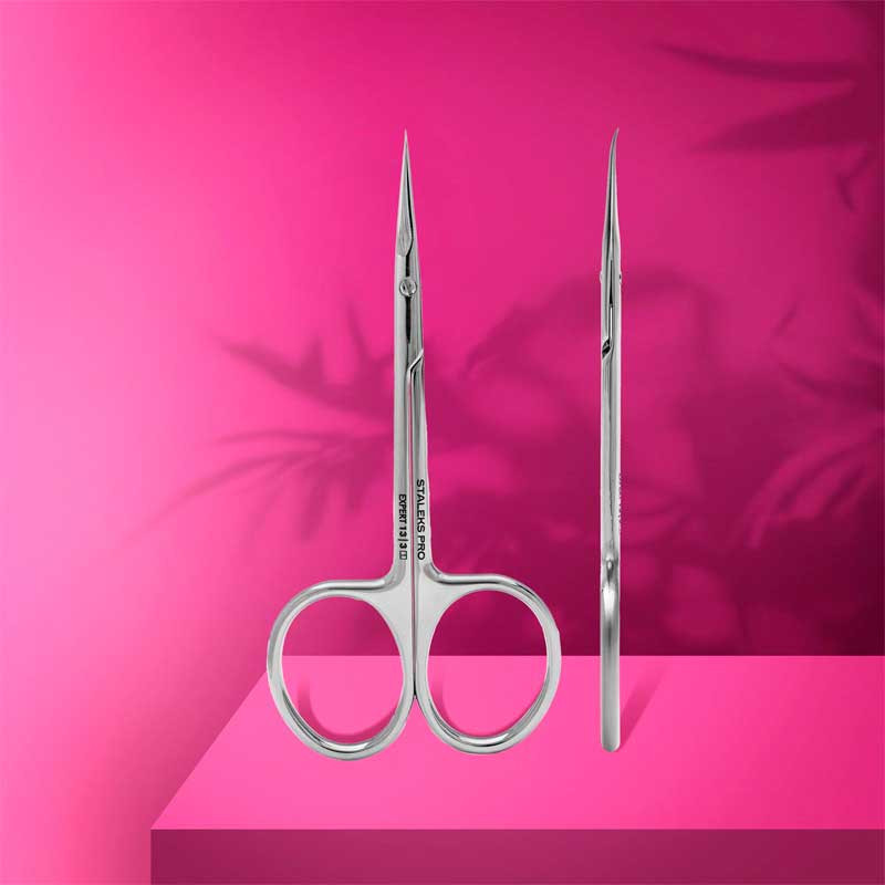 Left-Handed Cuticle Scissors – Staleks Pro Expert 13 Type 3