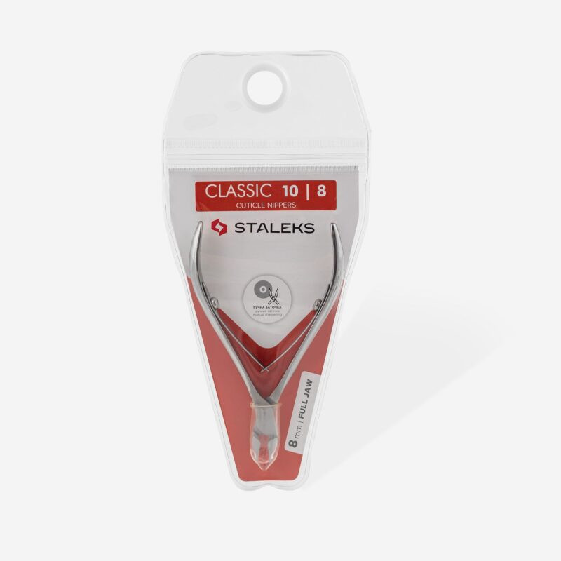 Manicure nippers – STALEKS CLASSIC 10, cutting part 8 mm NC-10-8