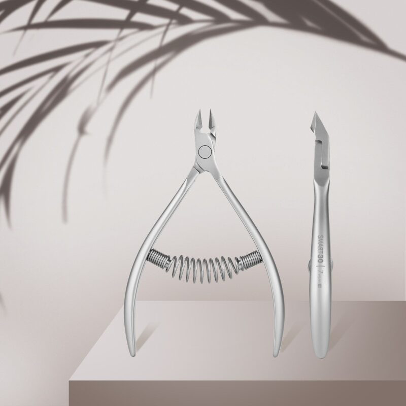 Professional manicure nippers – STALEKS PRO SMART 30, cutting part 7 mm
