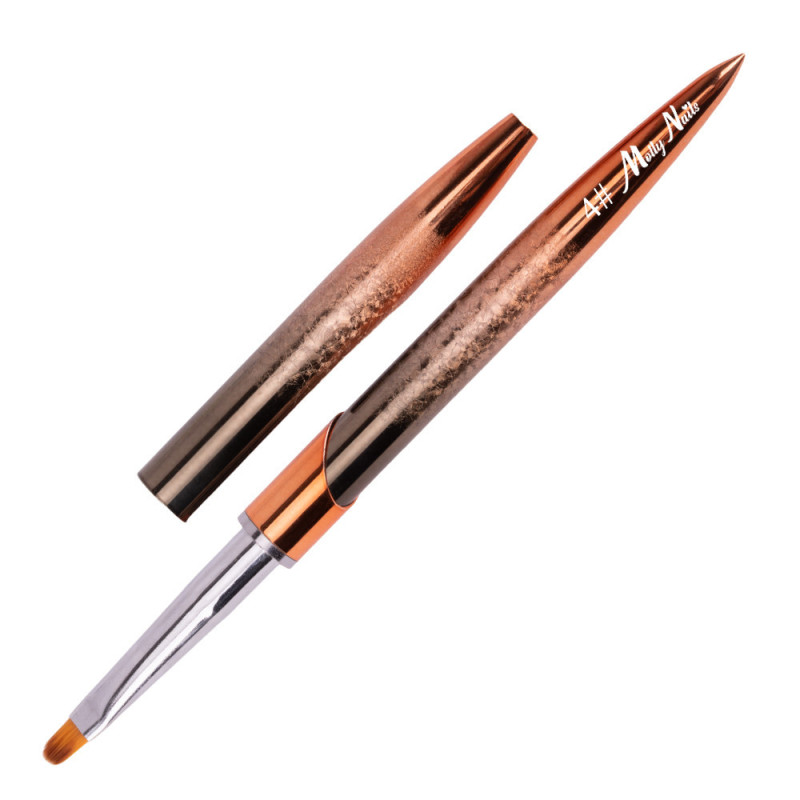 Akryyligeeli- ja geelipensseli – MollyLac Ombre, koko 4, 7 mm