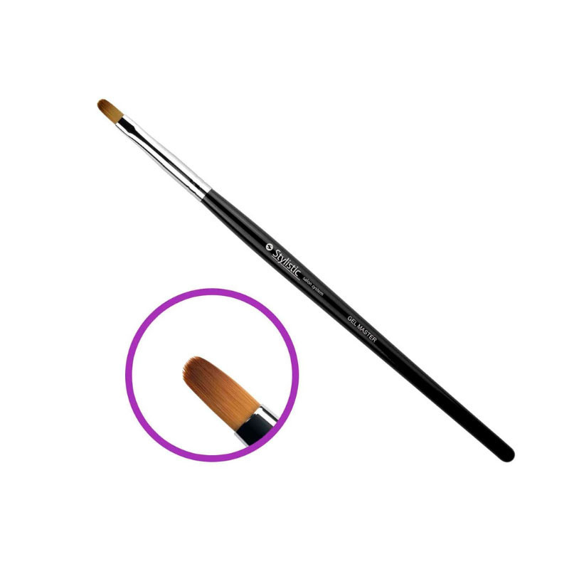 Brush For Gel And Acrygel Stylistic - Oval